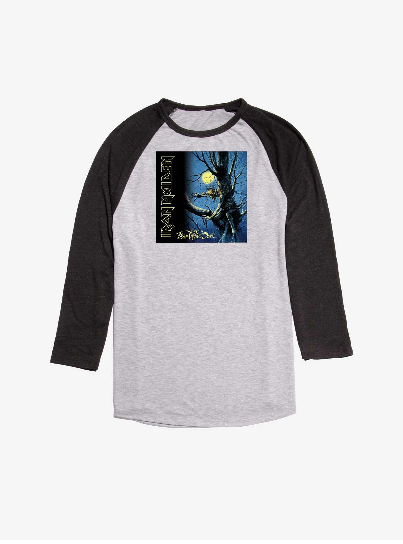 Iron Maiden Fear Of The Dark Raglan T-Shirt, , hi-res