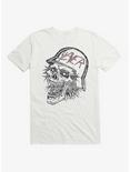 Slayer Wehrmacht Skull T-Shirt, WHITE, hi-res