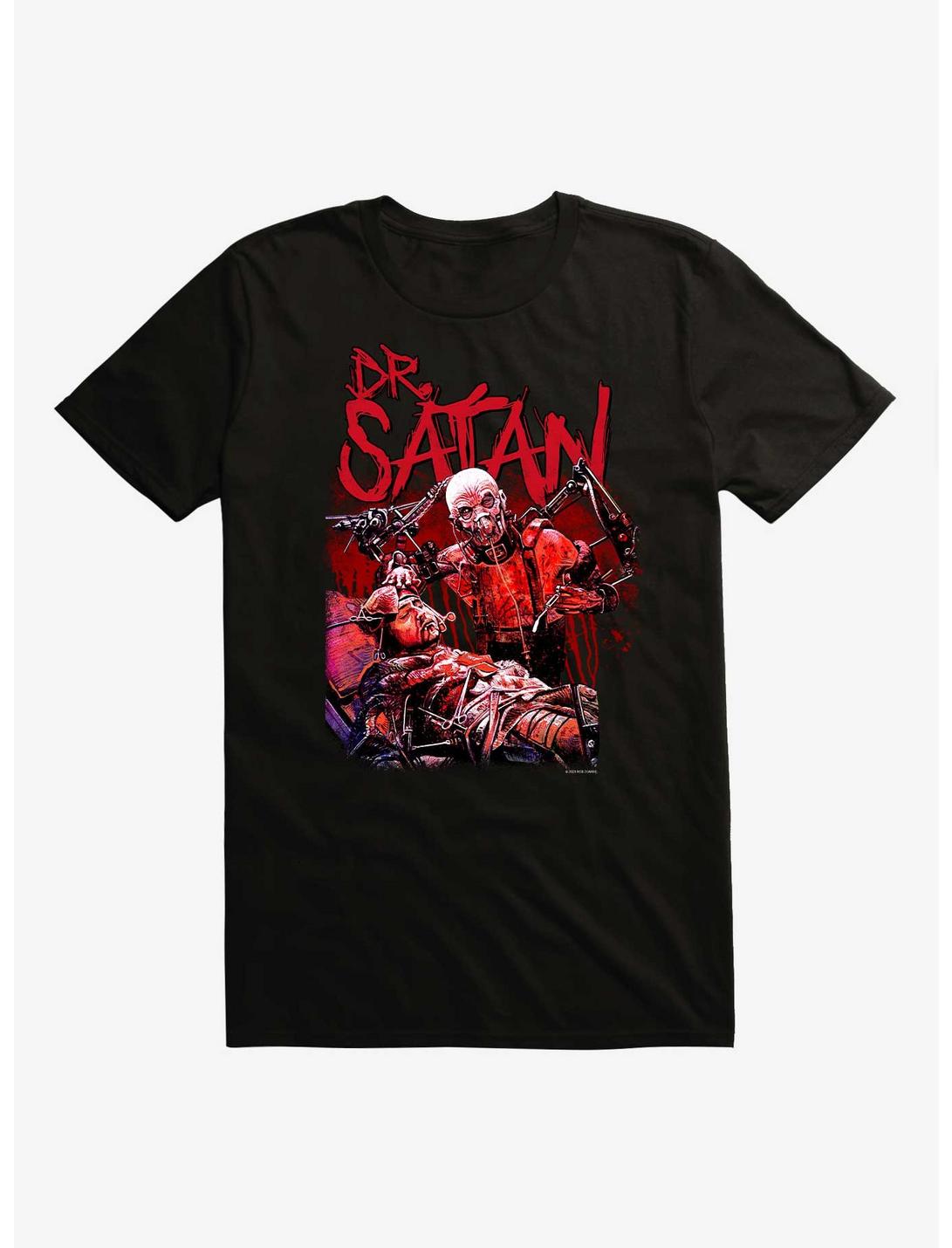 House Of 1000 Corpses Dr. Satan T-Shirt, BLACK, hi-res