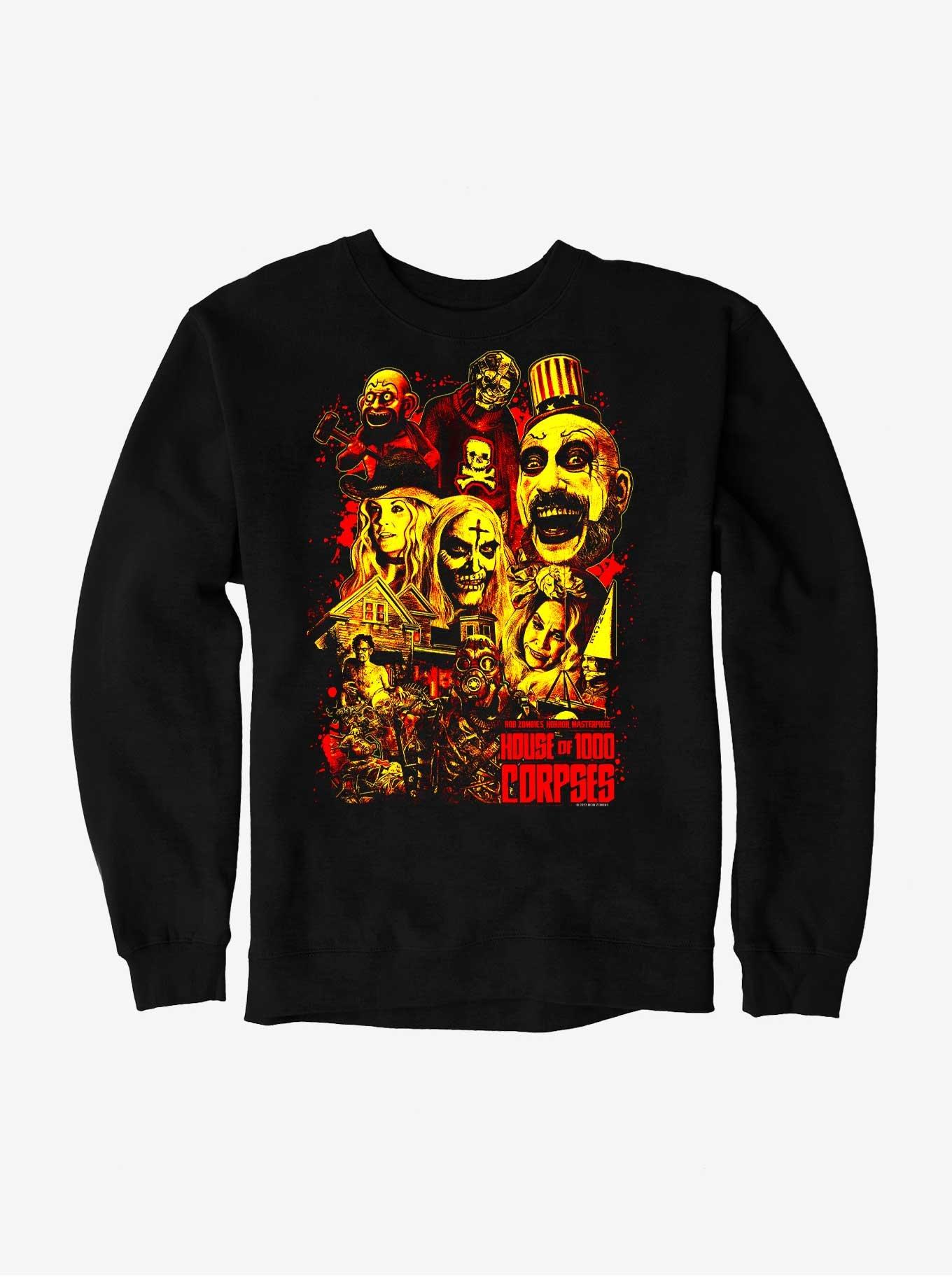 House Of 1000 Corpses Movie Poster Sweatshirt, , hi-res