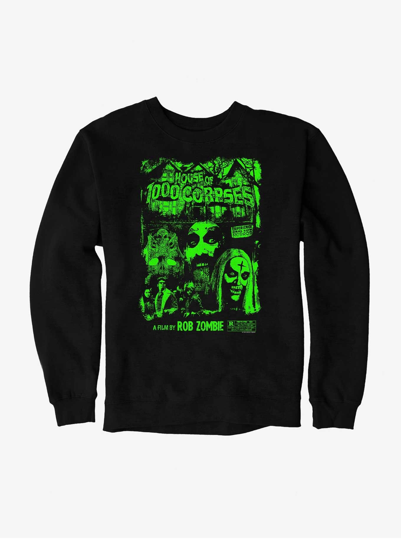 House Of 1000 Corpses Experience Real Life Horror Sweatshirt - BLACK ...