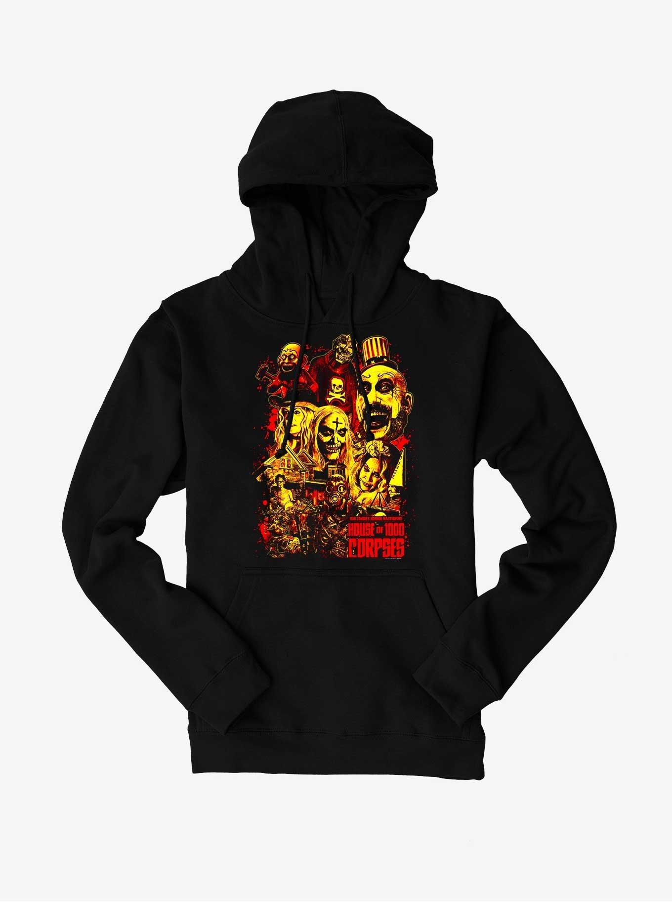 House Of 1000 Corpses Movie Poster Hoodie, , hi-res