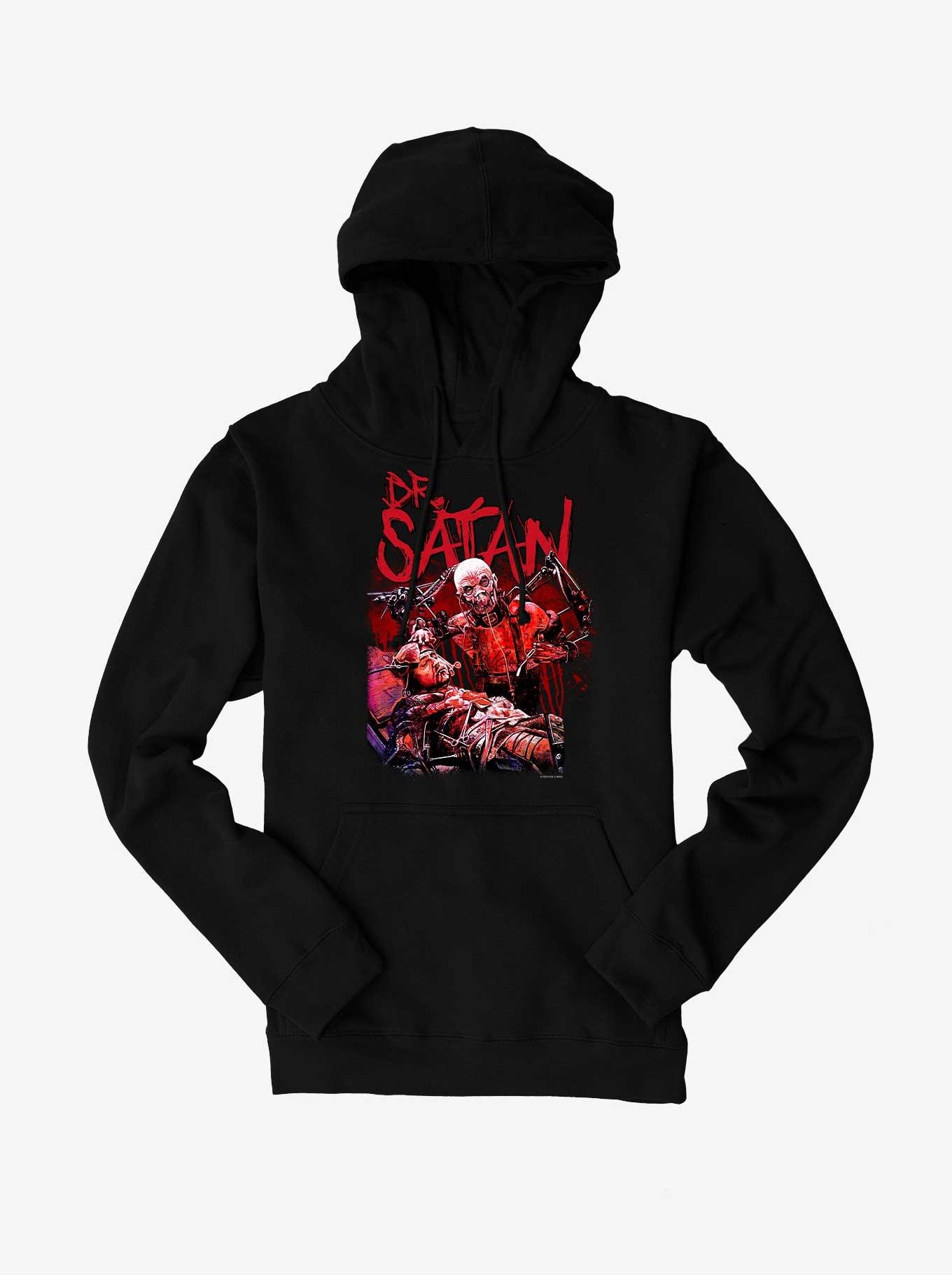 House Of 1000 Corpses Dr. Satan Hoodie, BLACK, hi-res