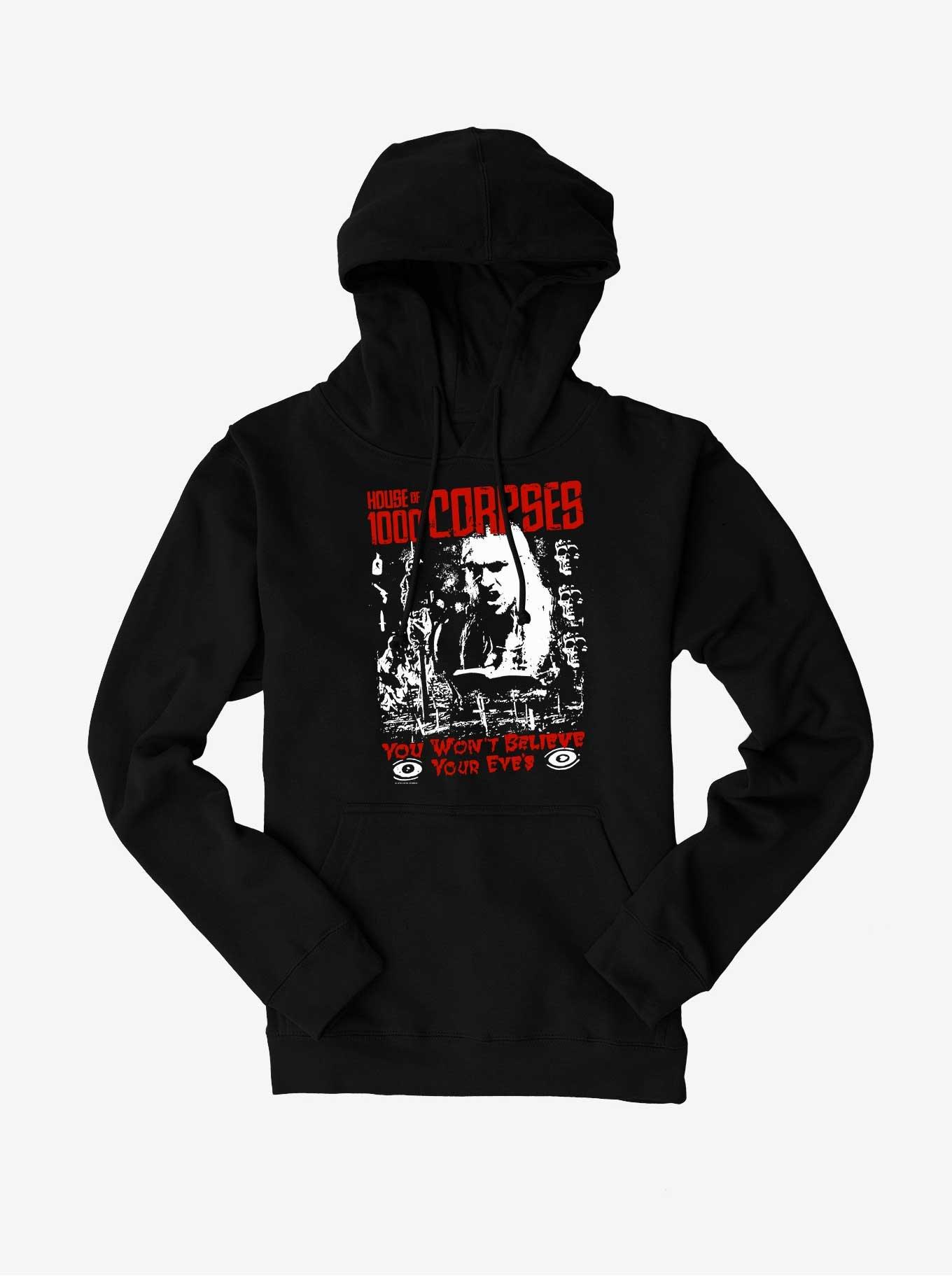 House Of 1000 Corpses You Won't Believe Your Eyes Hoodie, , hi-res