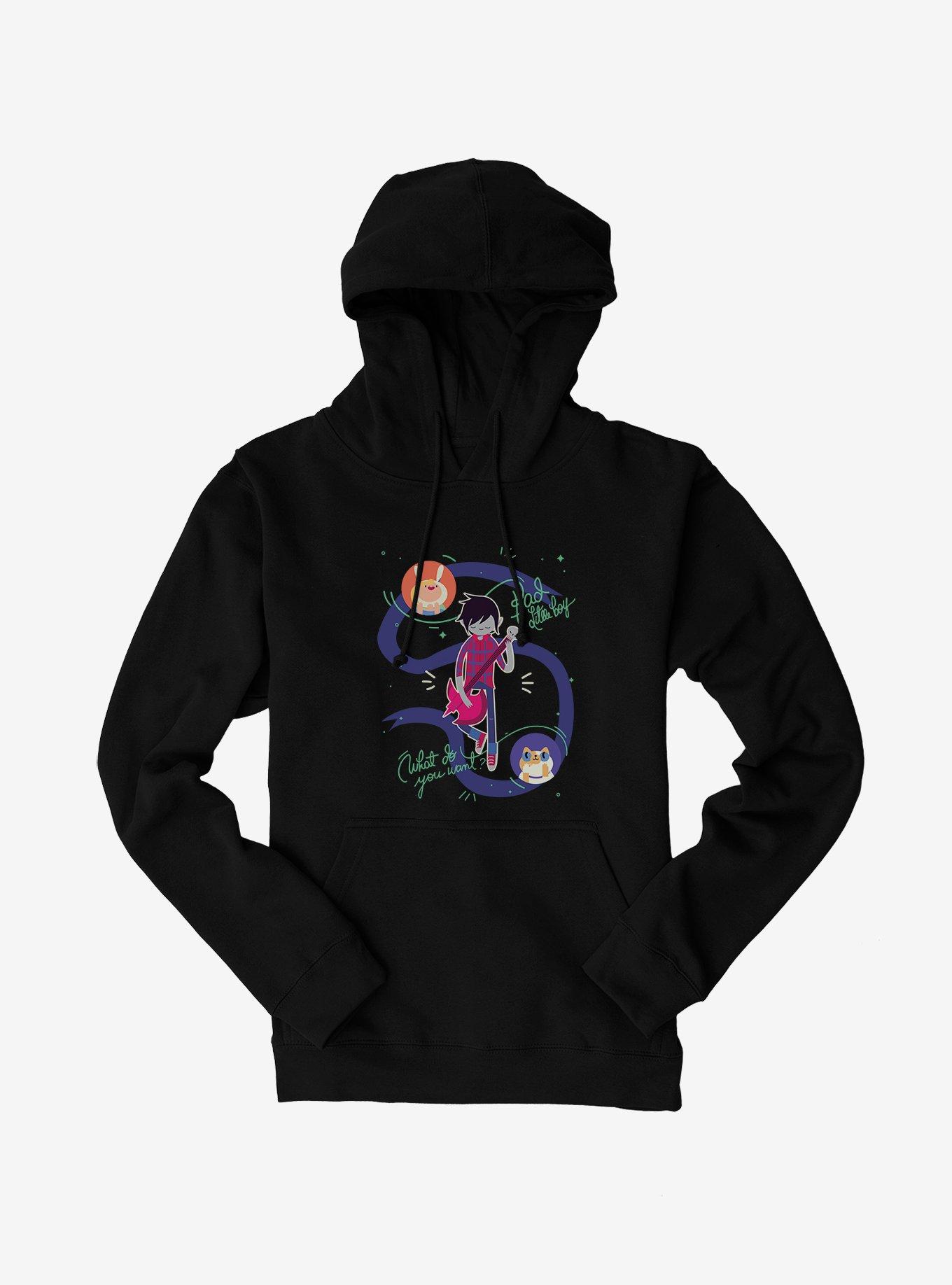 Adventure Time Marshall Lee Guitar Hoodie, , hi-res