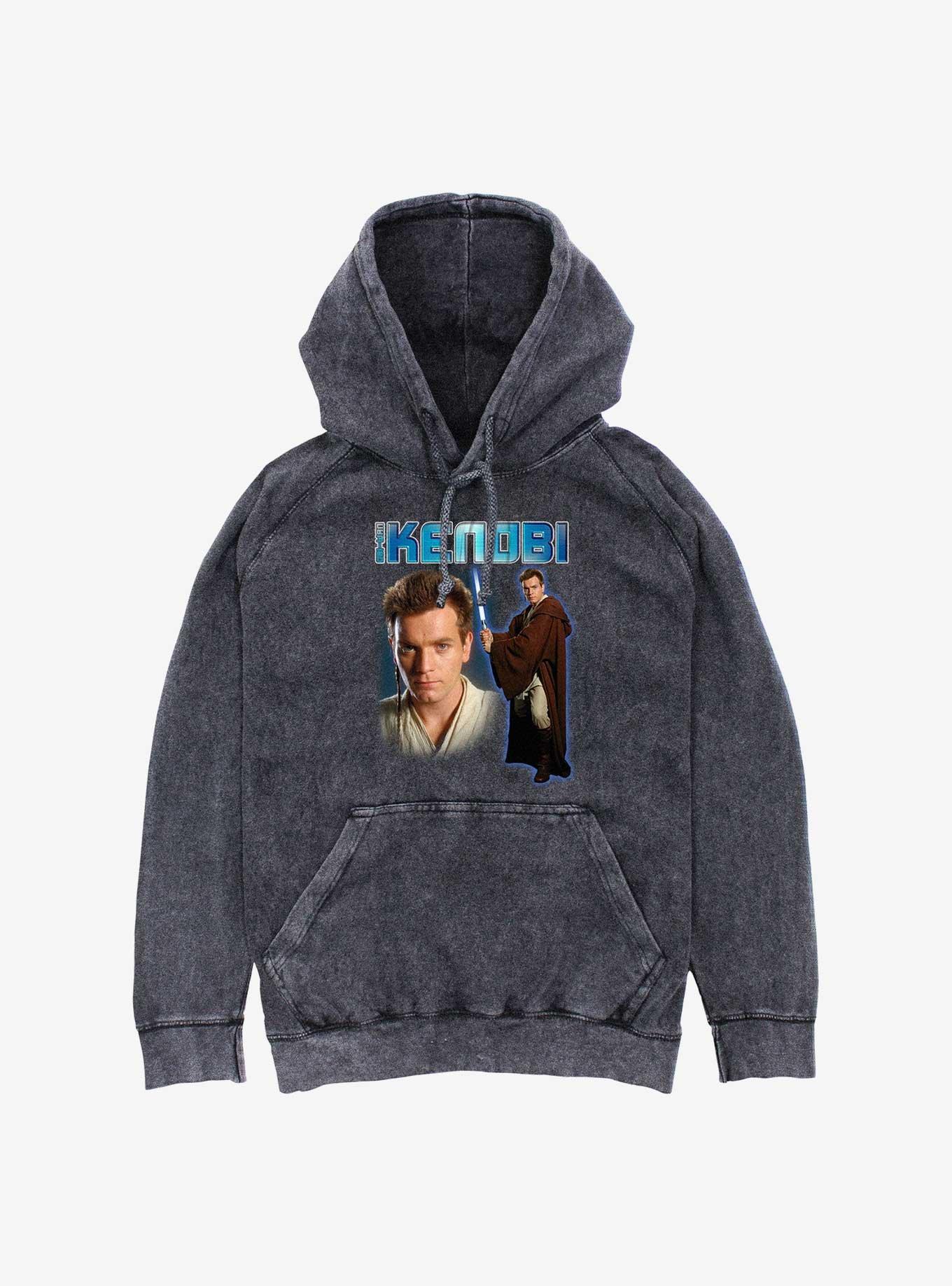 Star Wars Obi-Wan Kenobi Mineral Wash Hoodie, , hi-res