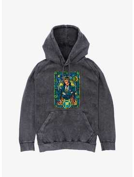 Marvel Loki Stained Glass Mineral Wash Hoodie, , hi-res