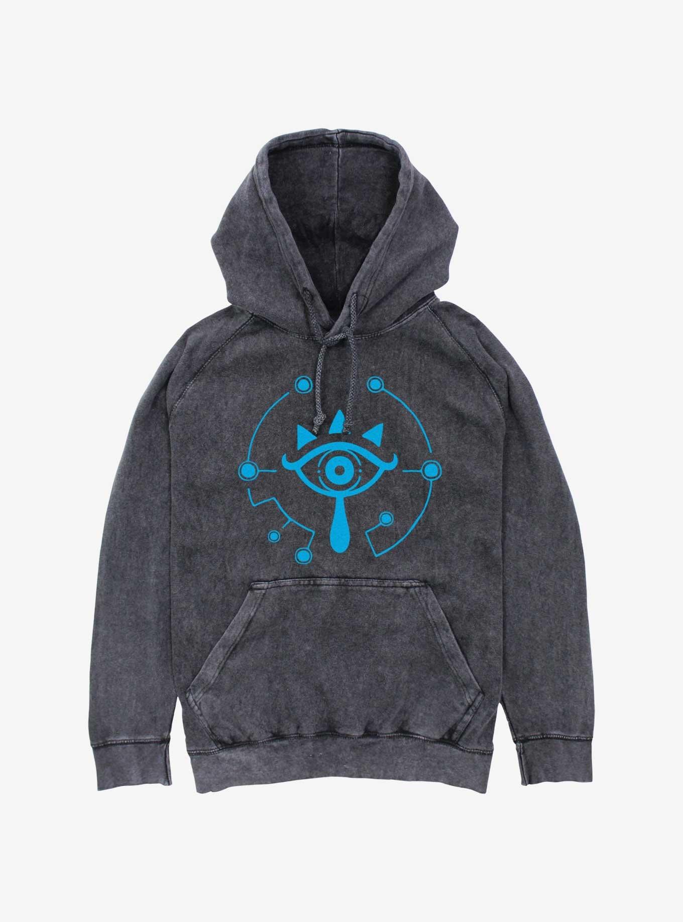 The Legend Of Zelda: Breath Of The Wild Eye Mineral Wash Hoodie, , hi-res