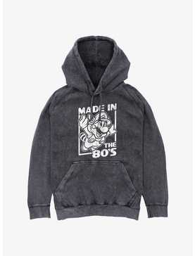 Mario Made In The 80s Mineral Wash Hoodie, , hi-res