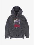 Disney The Little Mermaid Ursuala The Sea Witch Mineral Wash Hoodie, BLACK, hi-res