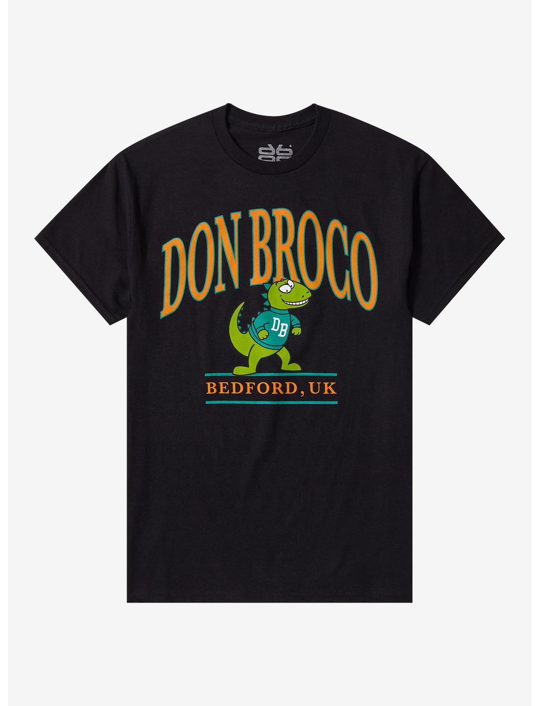 Don Broco Bedford Dinosaur T-Shirt, BLACK, hi-res