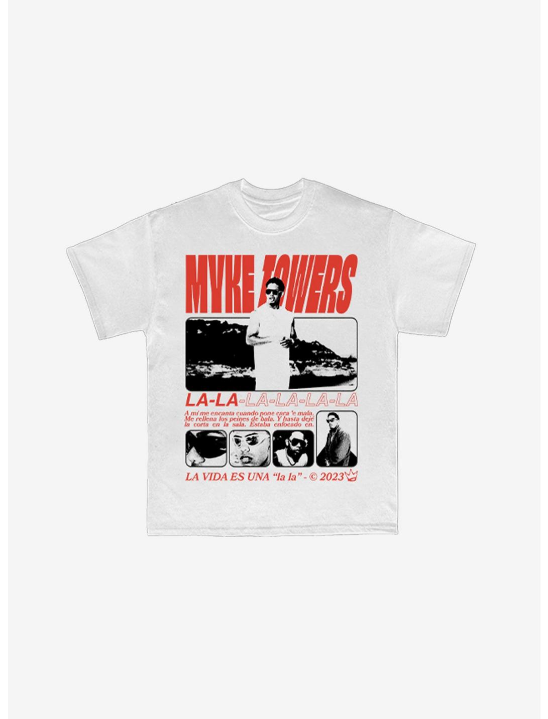 Myke Towers LALA T-Shirt, BRIGHT WHITE, hi-res
