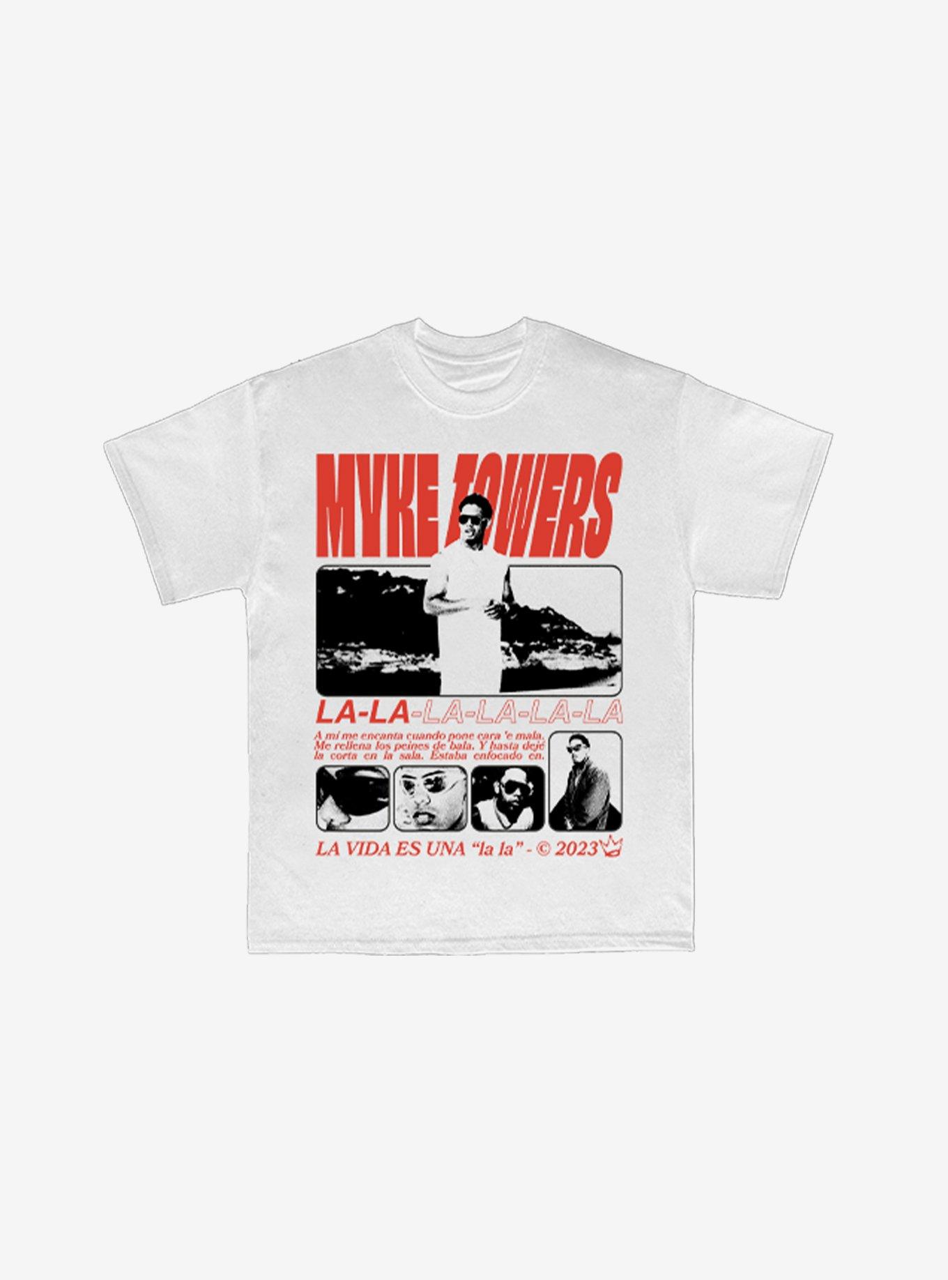 Myke Towers LALA T-Shirt, BRIGHT WHITE, hi-res