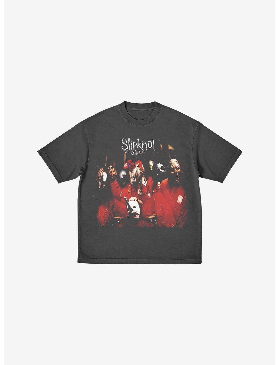 Slipknot Group Photo T-Shirt, BLACK, hi-res