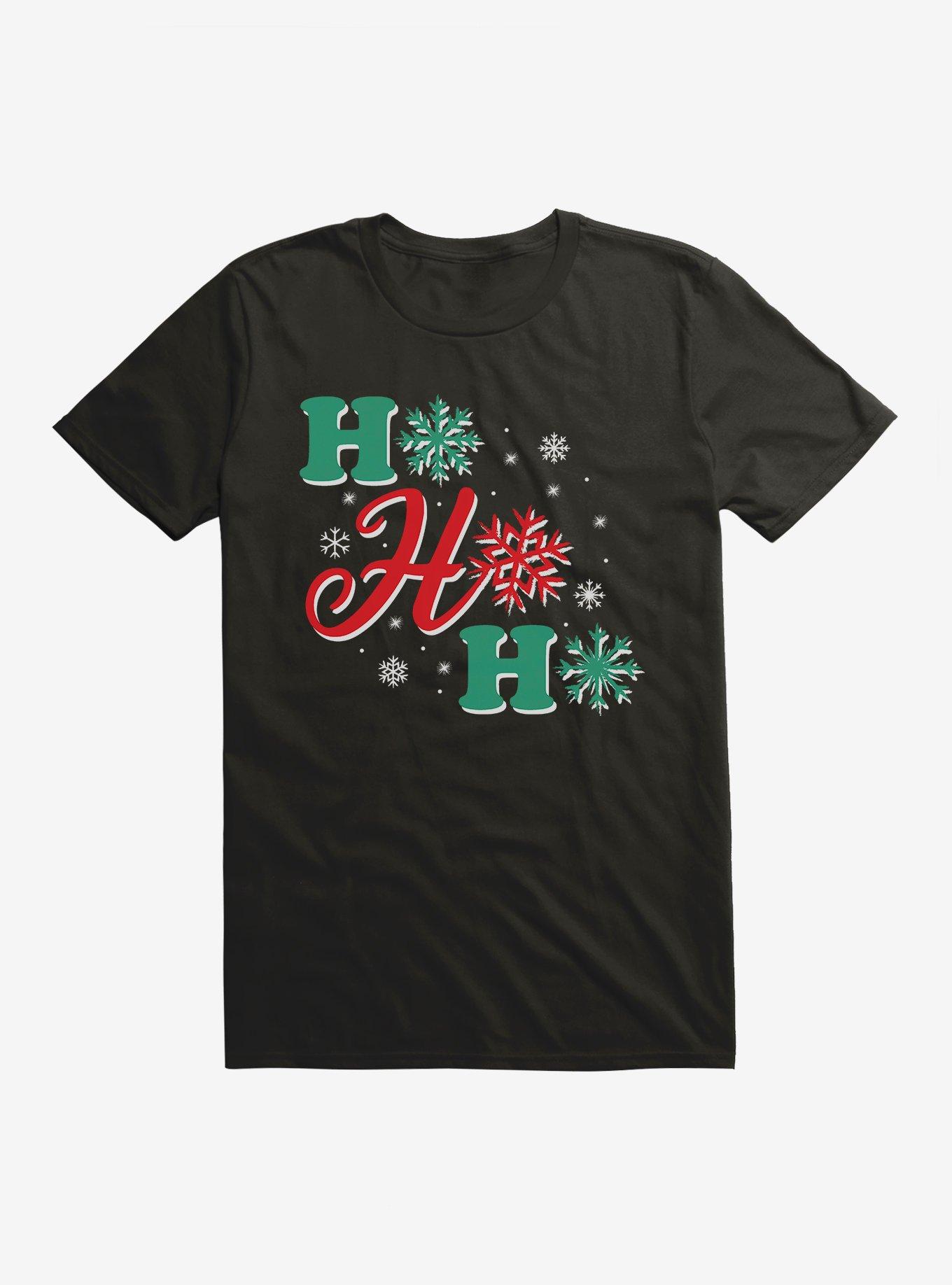 Hot Topic Ho Snowflakes T-Shirt