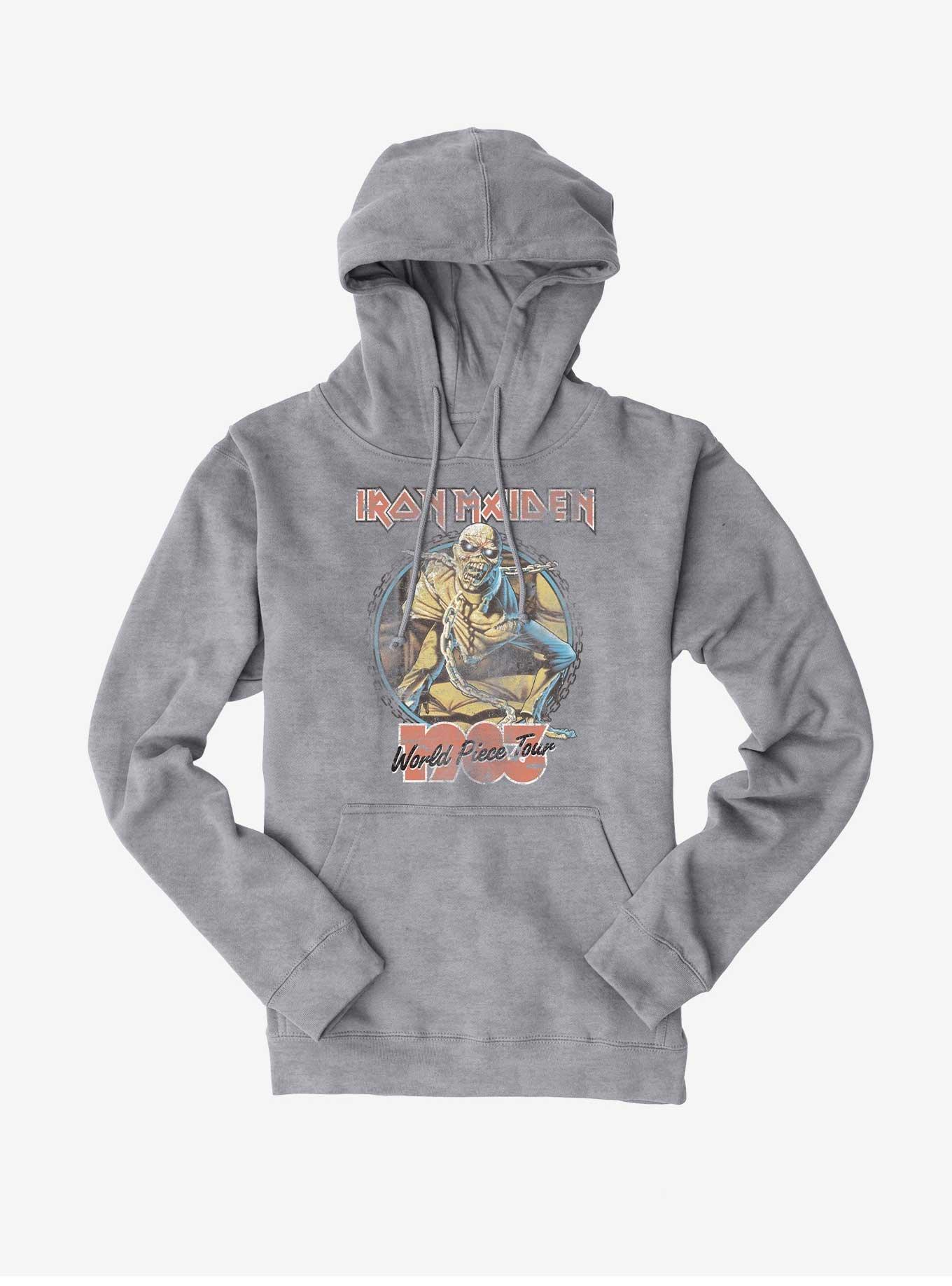 Iron Maiden Vintage World Piece Tour 1983 Hoodie, , hi-res