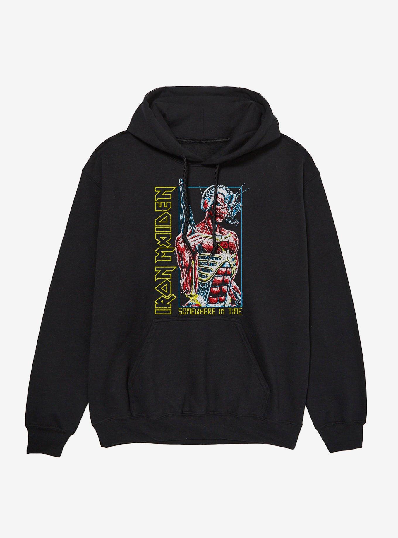 Iron Maiden Somewhere In Time Eddie Hoodie
