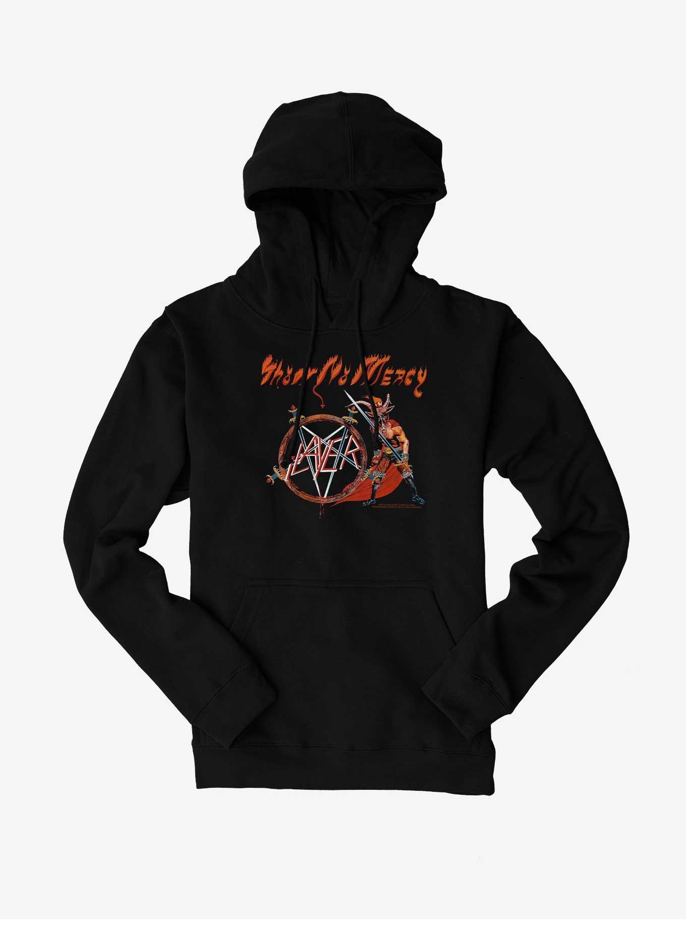 Slayer Show No Mercy Album Cover Hoodie, , hi-res