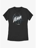 Marvel Spider-Man 2 Game Venom Logo Womens T-Shirt, BLACK, hi-res