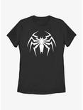 Marvel Spider-Man 2 Game Venom Spider Icon Womens T-Shirt, BLACK, hi-res