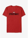 Marvel Spider-Man 2 Game Black Logo T-Shirt, RED, hi-res