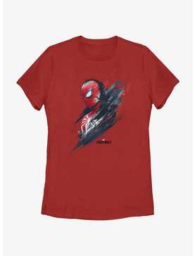 Marvel Spider-Man 2 Game Spider-Man Profile Womens T-Shirt, , hi-res