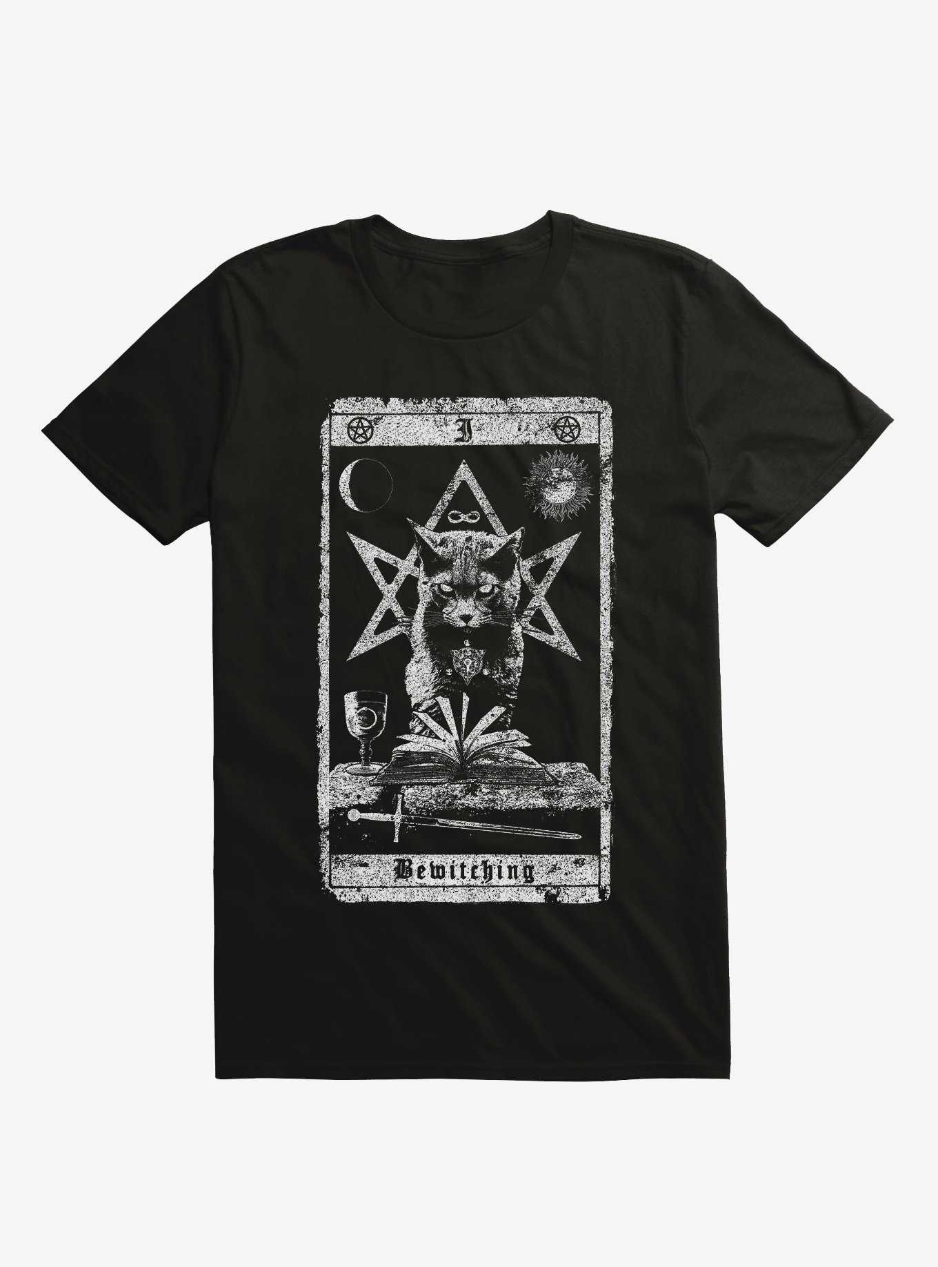Bewitching Occult Cat T-Shirt, , hi-res