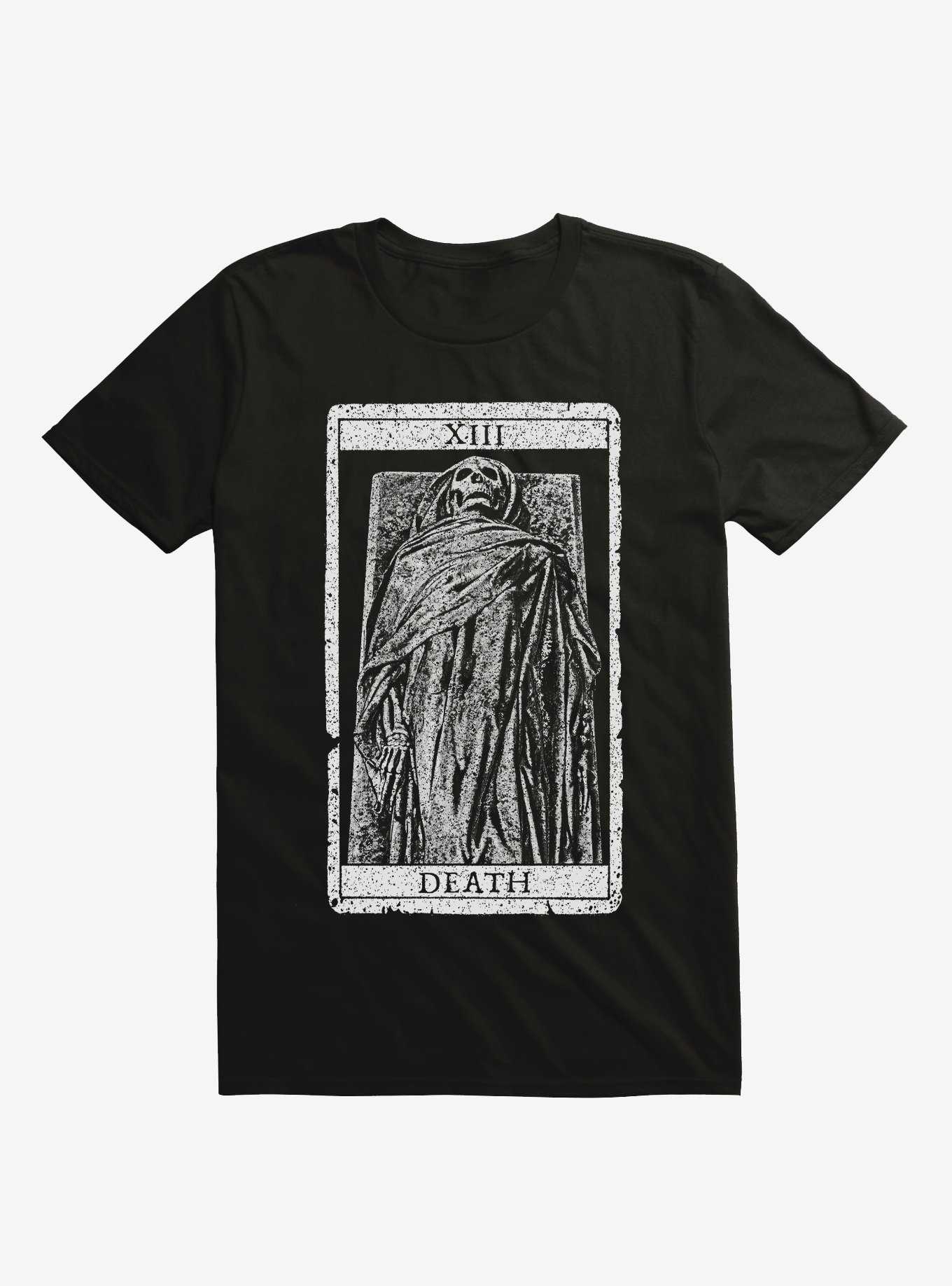 Death Stone Statue Tarot Card T-Shirt, , hi-res