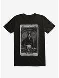The Magician Skull Tarot Card T-Shirt, BLACK, hi-res