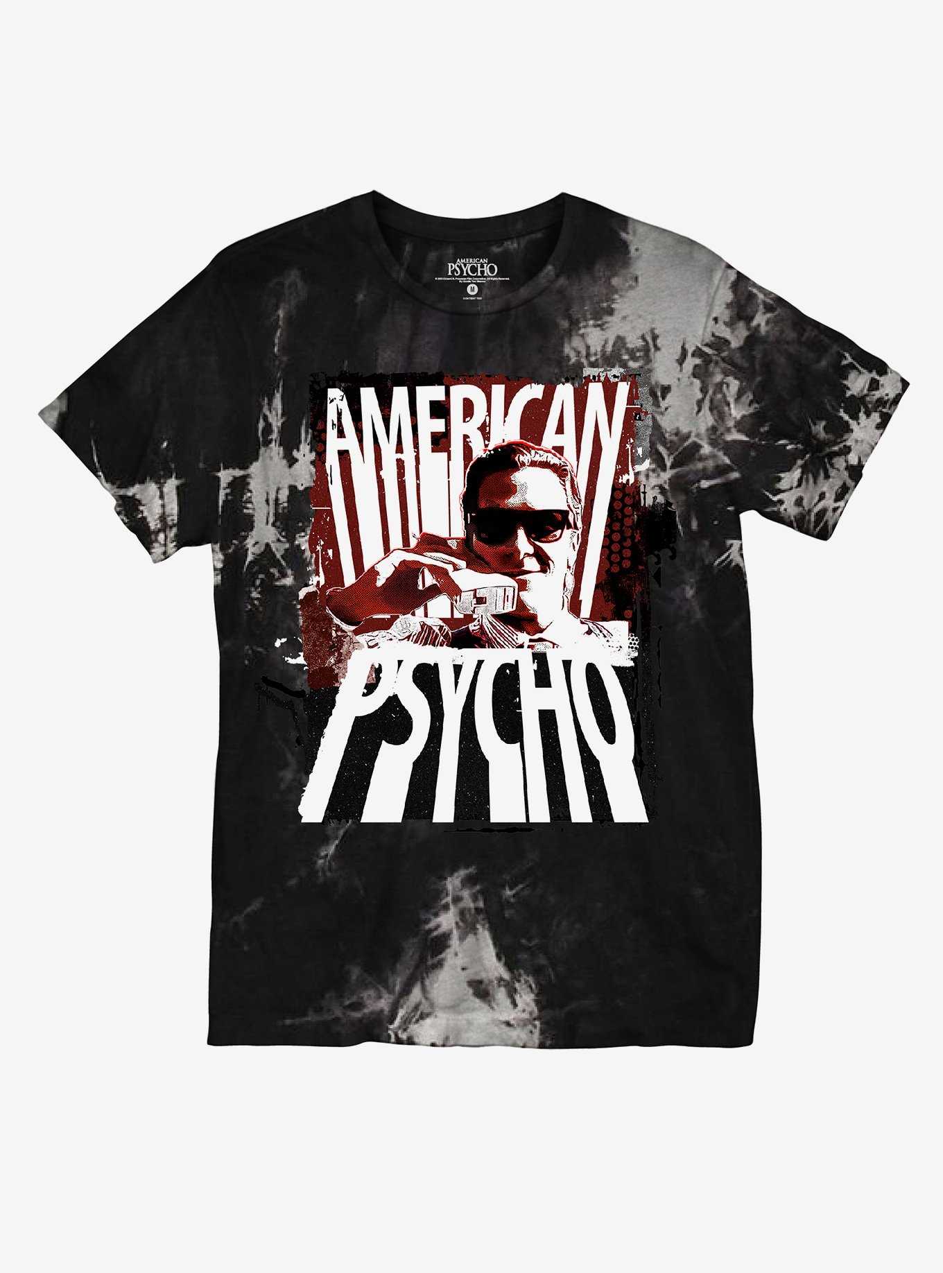 American Psycho Patrick Acid Wash Boyfriend Fit Girls T-Shirt, , hi-res