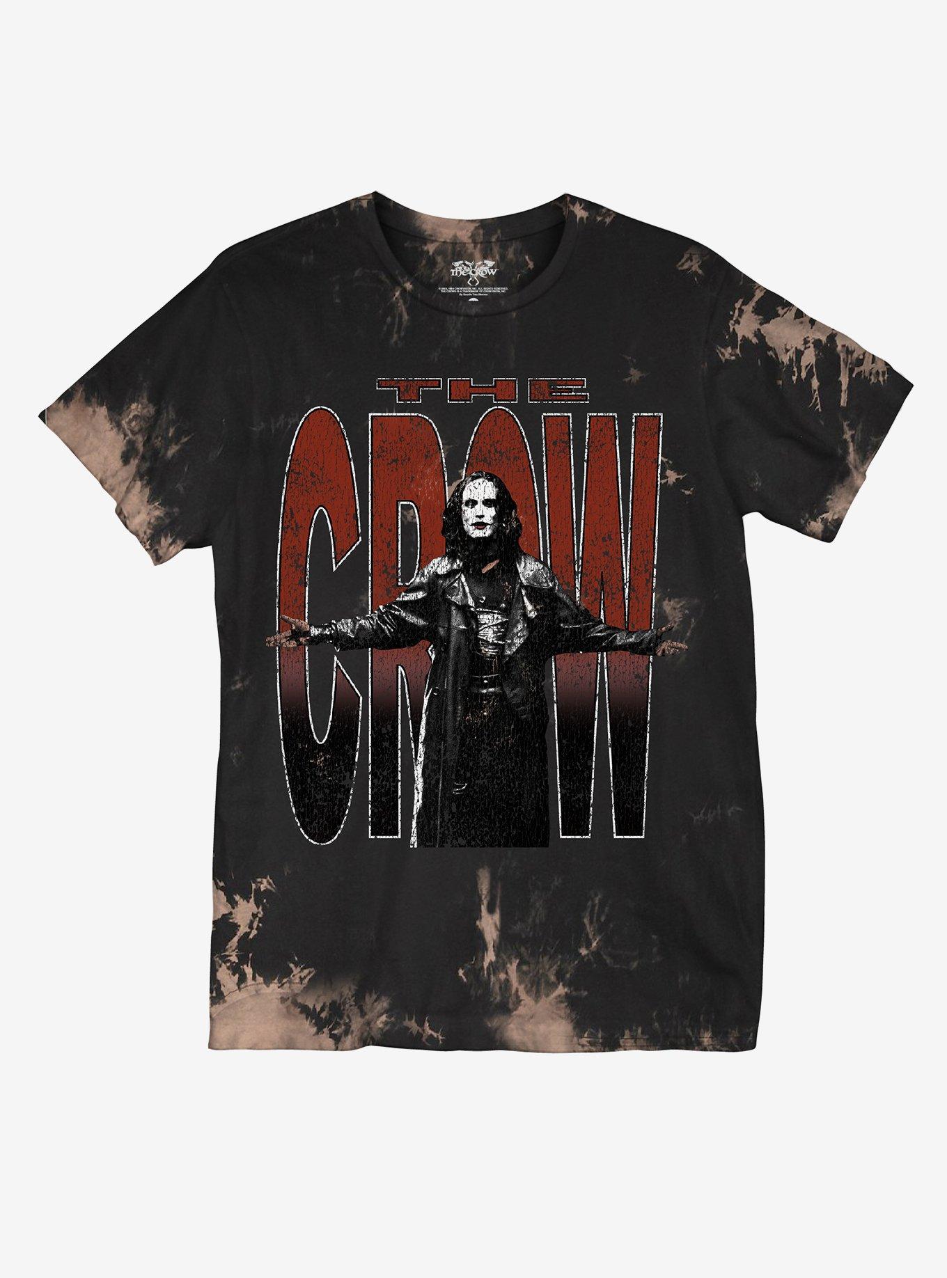 The Crow Acid Wash Boyfriend Fit Girls T-Shirt, MULTI, hi-res