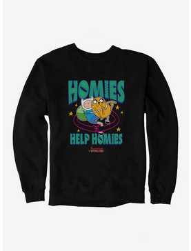 Adventure Time Homies Help Homies Sweatshirt, , hi-res