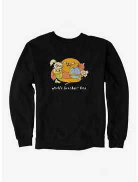 Adventure Time World's Greatest Dad Sweatshirt, , hi-res