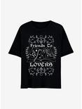 Friends To Lovers Book Boyfriend Fit Girls T-Shirt, MULTI, hi-res