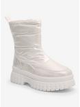 Dirty Laundry White Puffer Chunky Boots, MULTI, hi-res