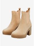 Chinese Laundry Taupe Heel Boots, MULTI, hi-res
