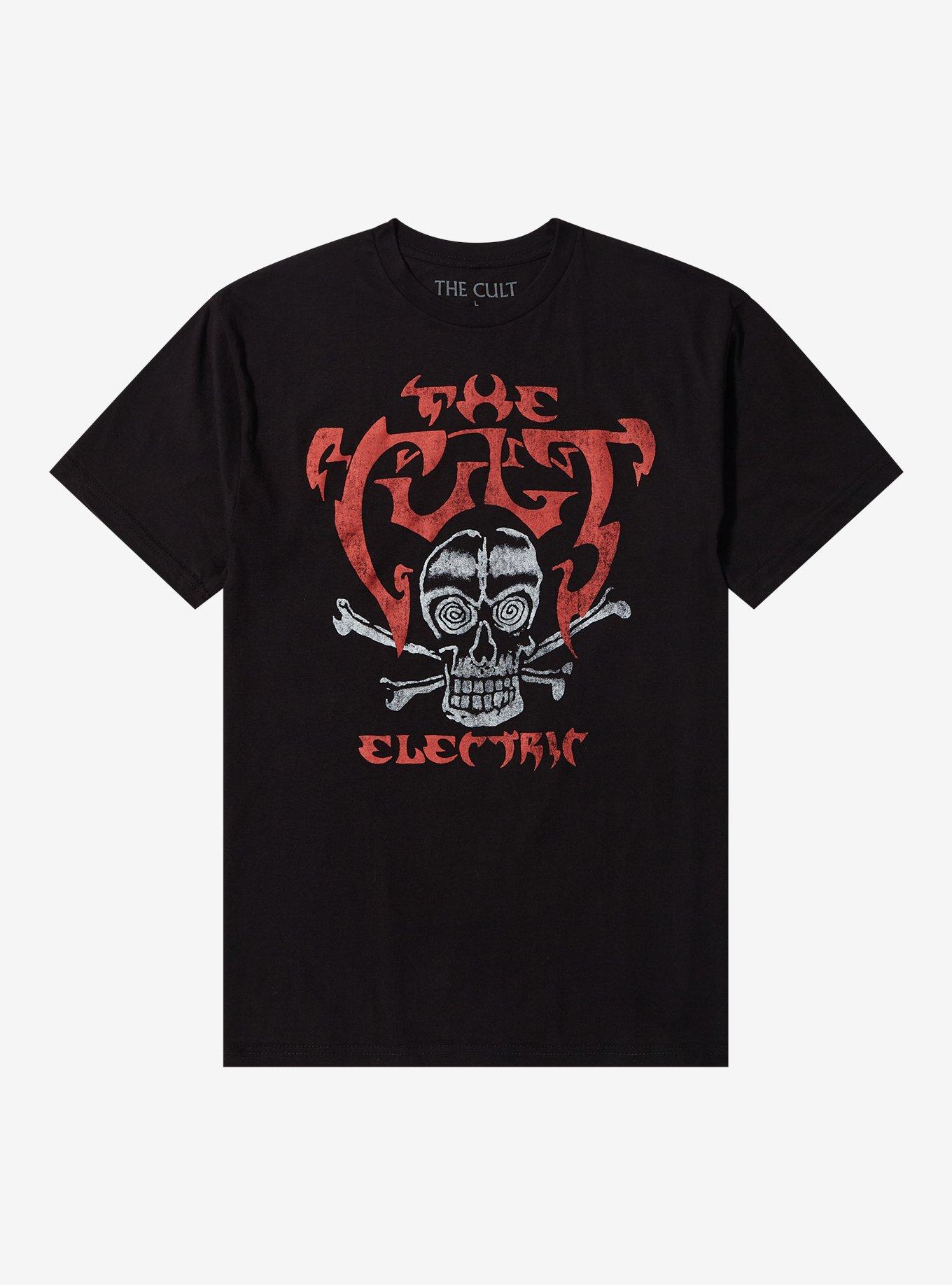 The Cult Electric Skull T-Shirt, , hi-res