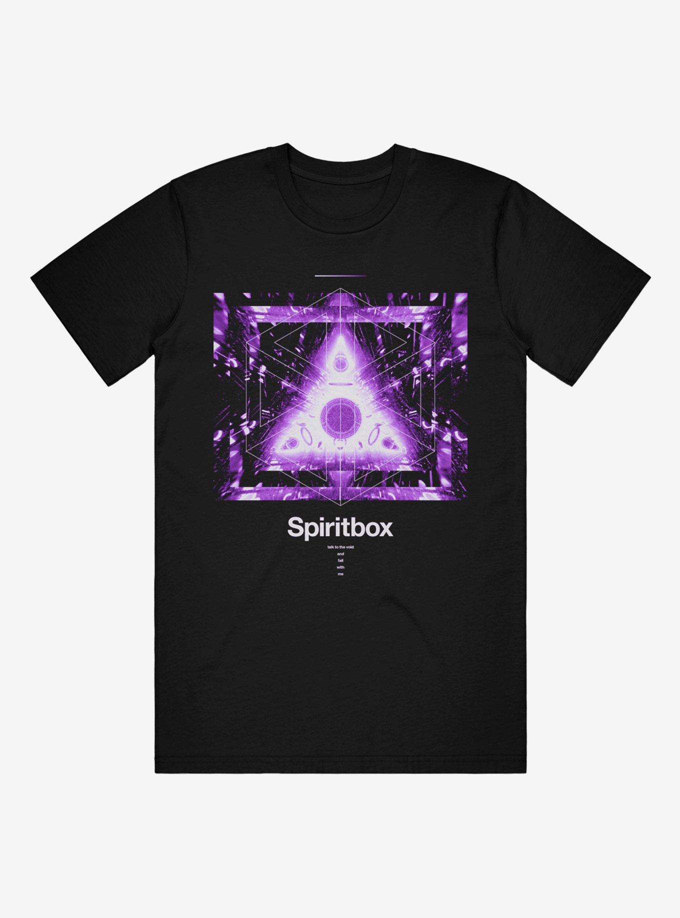Spiritbox Purple Triangle T-Shirt, BLACK, hi-res