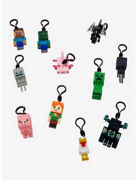 Minecraft Character Blind Bag Figural Key Chain, , hi-res