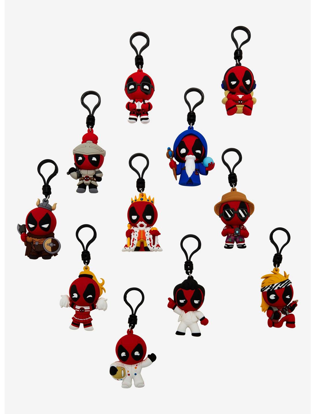 Marvel Deadpool Series 6 Blind Bag Figural Key Chain, , hi-res