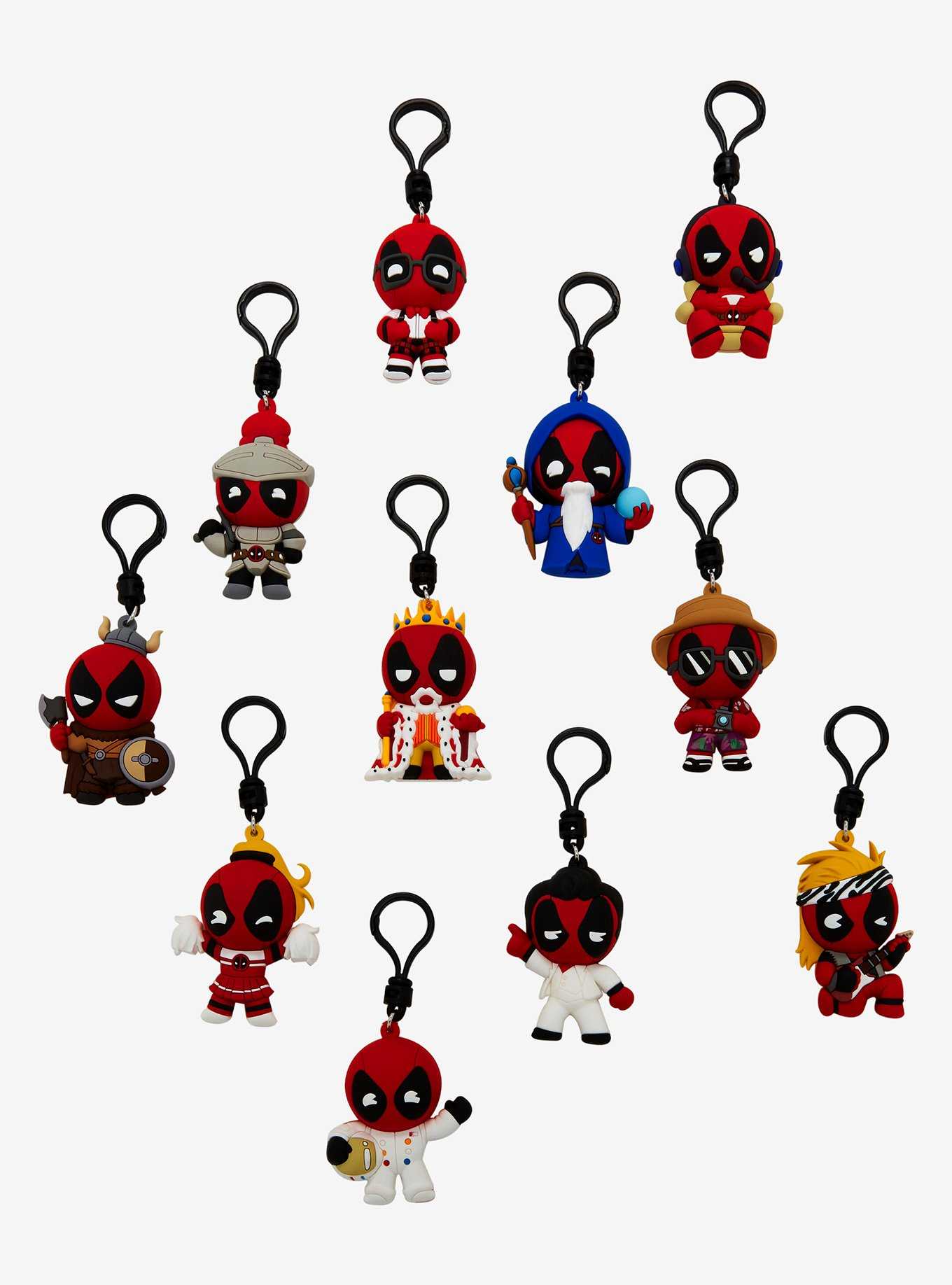 Marvel Deadpool Series 6 Blind Bag Figural Key Chain, , hi-res