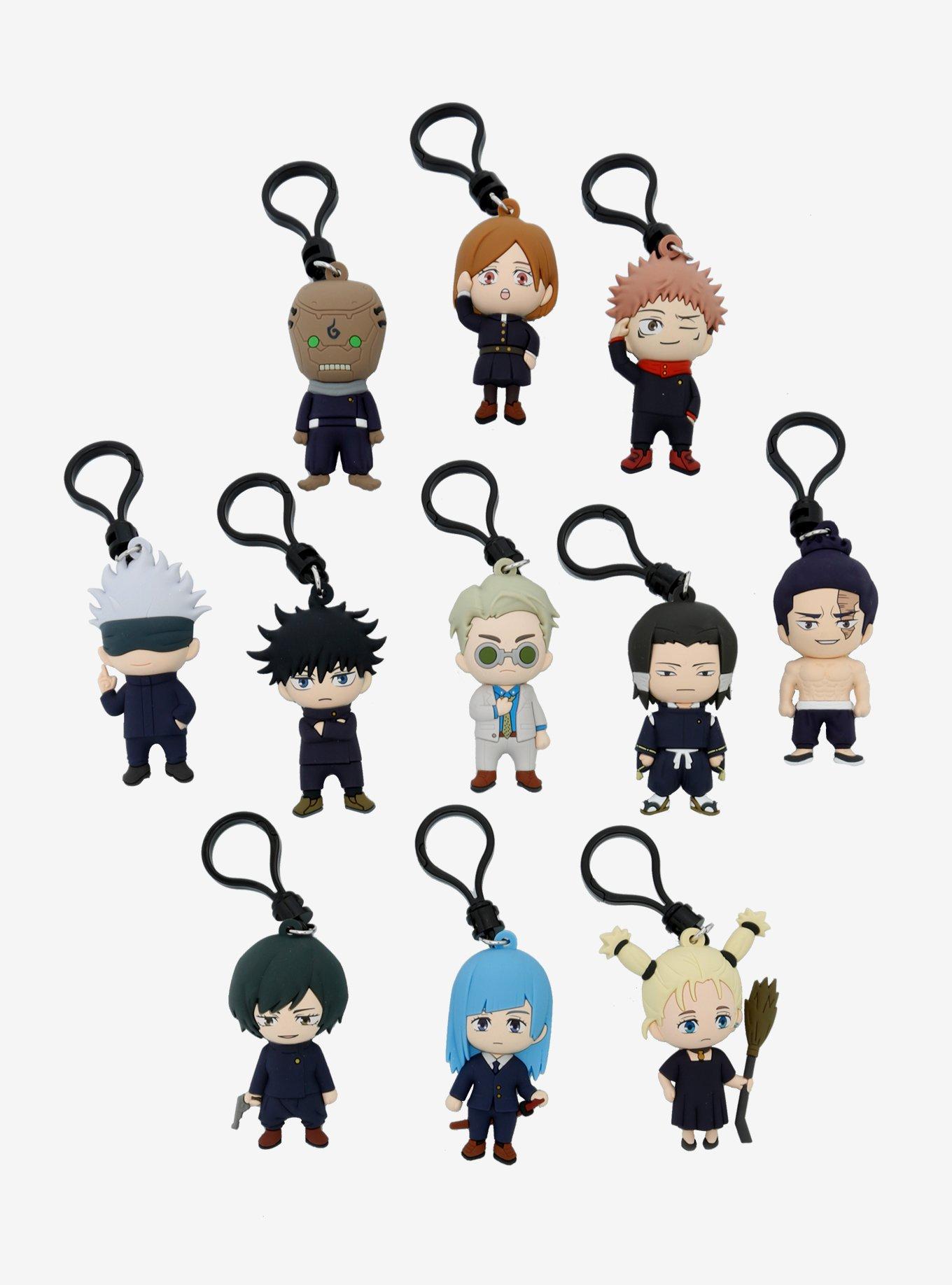 Jujutsu hotsell kaisen squishy keychain blind box set