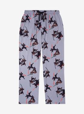 Star Wars: Episode I - The Phantom Menace Duel of the Fates Allover Print Sleep Pants - BoxLunch Exclusive