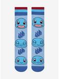 Pokémon Squirtle Faces Crew Socks - BoxLunch Exclusive, , hi-res