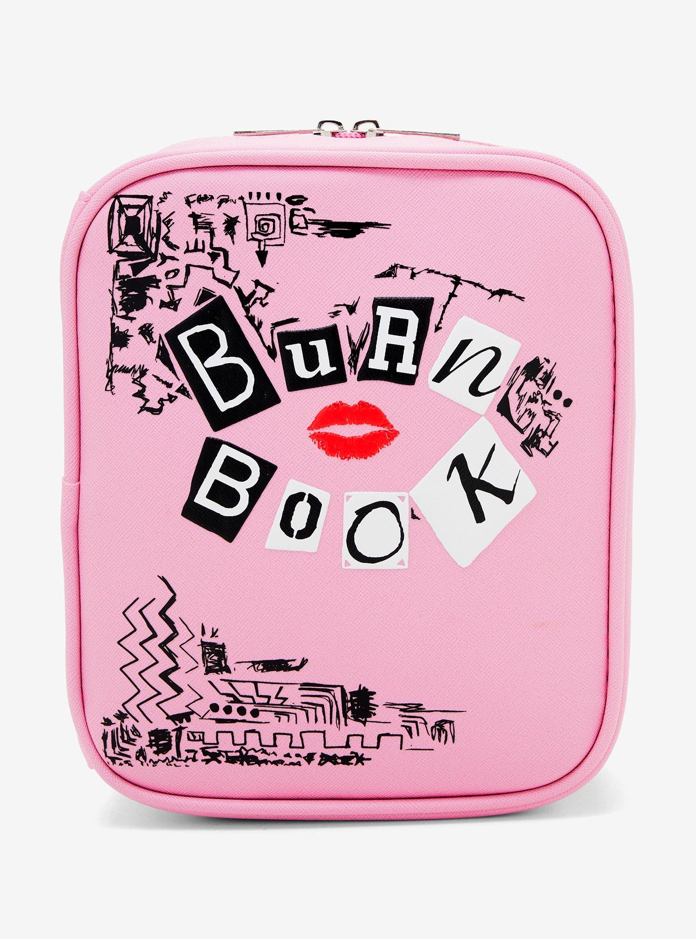 Mean Girls Burn Book Travel Makeup Bag — BoxLunch Exclusive, , hi-res