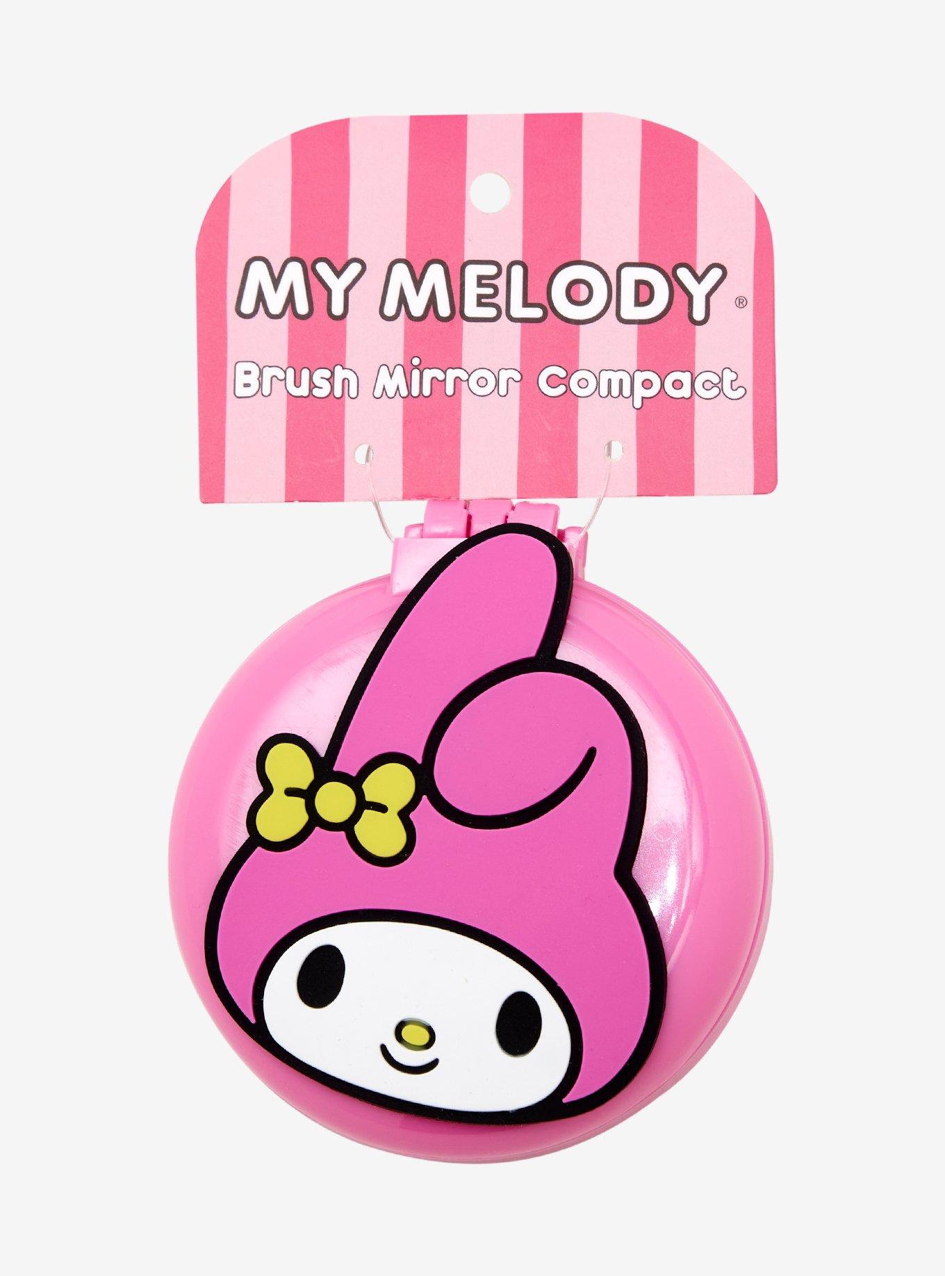 Sanrio My Melody Brush Mirror Compact — BoxLunch Exclusive, , hi-res