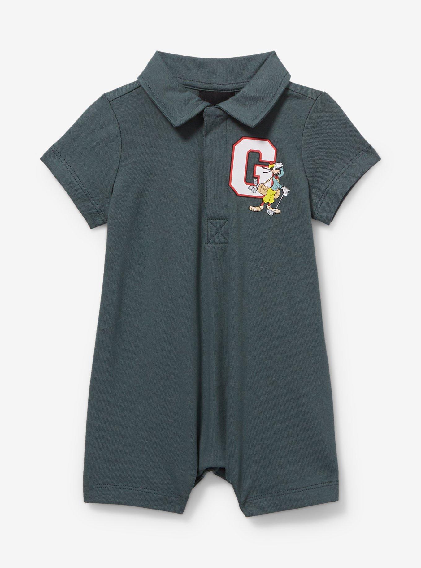 Disney Goofy Golf Letterman Infant One-Piece &mdash; BoxLunch Exclusive, MULTI, hi-res
