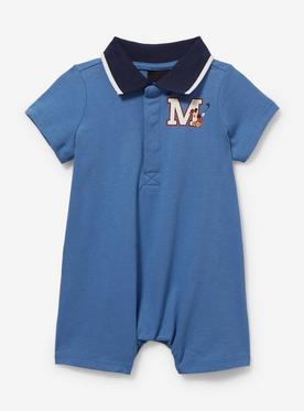 Disney Mickey Mouse Golf Letterman Infant Romper — BoxLunch Exclusive