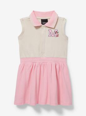 Disney Minnie Mouse Golfing Letterman Toddler Romper — BoxLunch Exclusive
