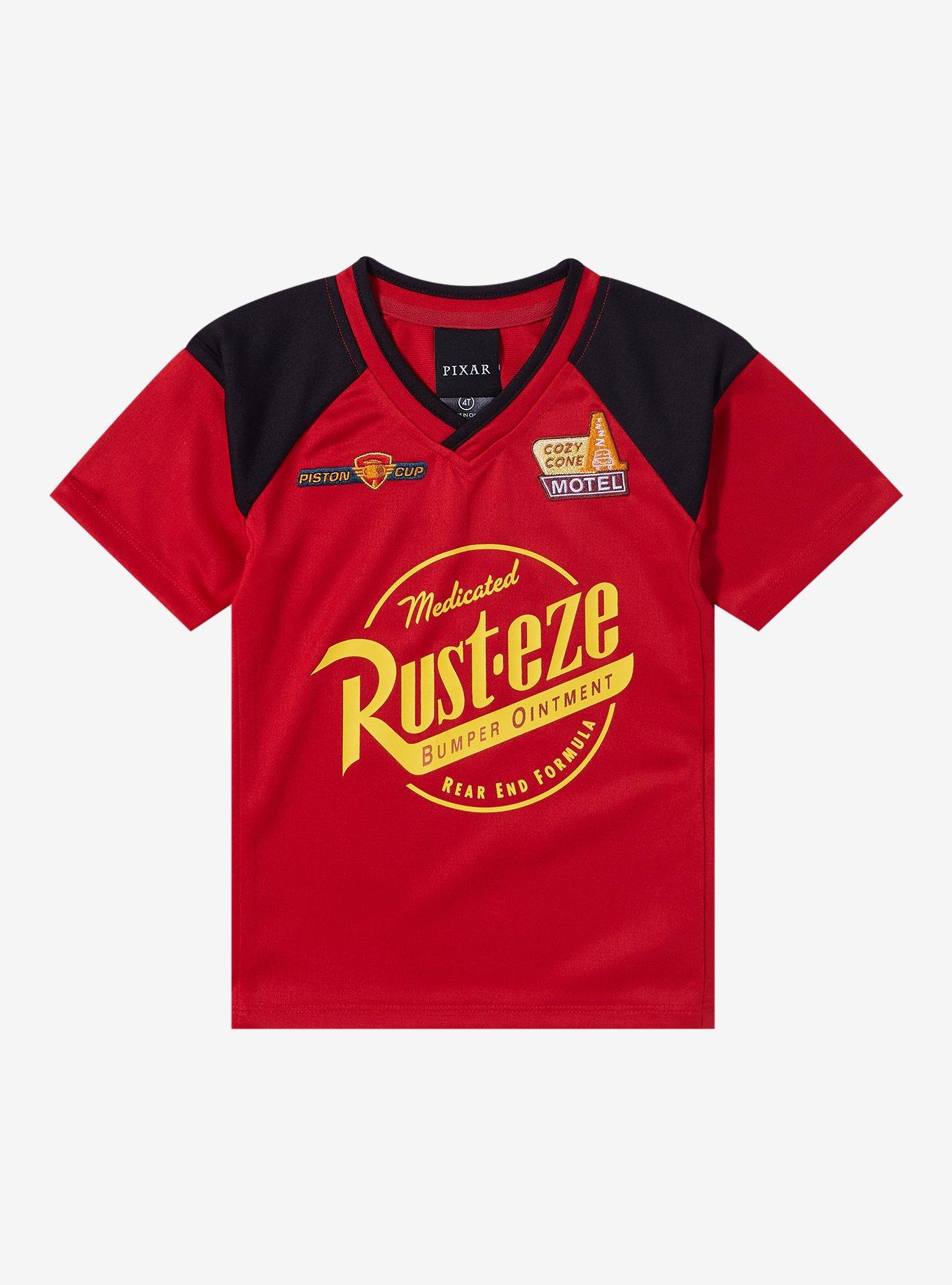 Disney Pixar Cars Rust-eze Toddler Soccer Jersey — BoxLunch Exclusive, , hi-res